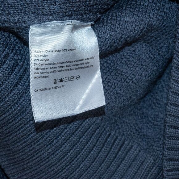 Lululemon Women's Textured Play Crew Sweater crew pullover blue size Large - Picture 9 of 9